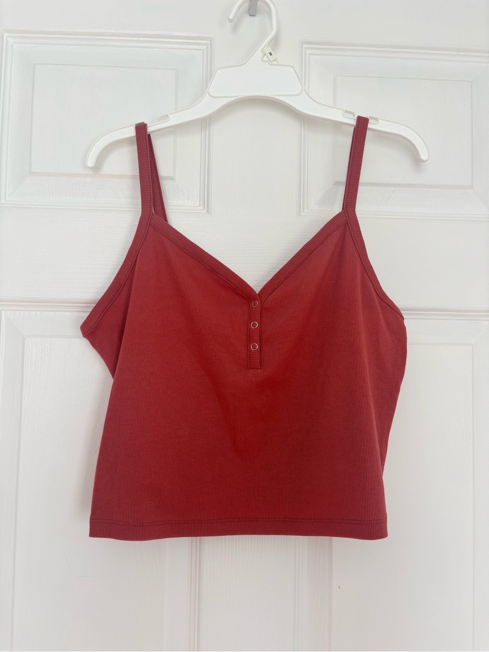 No Boundaries Henley Tank Top